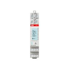 Energiamittari 1-vaiheinen, suora 40A, MID, tarkkuusluokka B, 4-tariffi, 1DI, 1DO, 1-DIN moduuli, Modbus