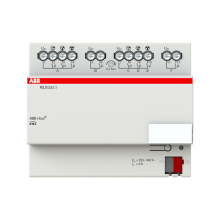 Puhallinkonvektoriohjain 3-portainen, 2-kan, 6 A, 6 moduulia