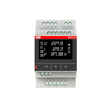 Monimittari DIN 3-vaihe, 400VAC 5A, lk 0,5S, Modbus RTU